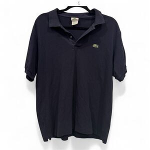 LACOSTE Men's Short Sleeve Polo Shirt Size 6 Alligator Logo Vintage